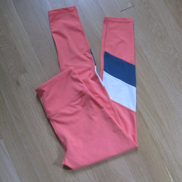 Zyia Active Tangerine Angle Block Light n Tight High-Rise 7/8 Legging Size 4 - Picture 6 of 6